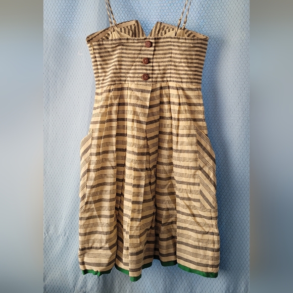 Anthropologie Maeve Changing Strips Dress Sz 0 - Picture 3 of 5